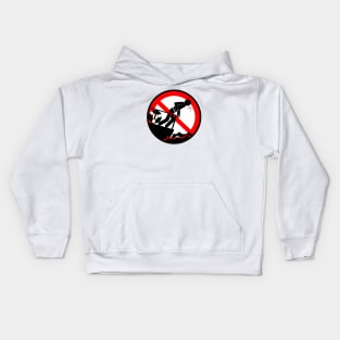 Ride Warning: Motion Sickness Kids Hoodie